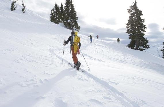 Ski touring