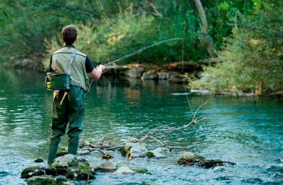 Fishing in Benasque